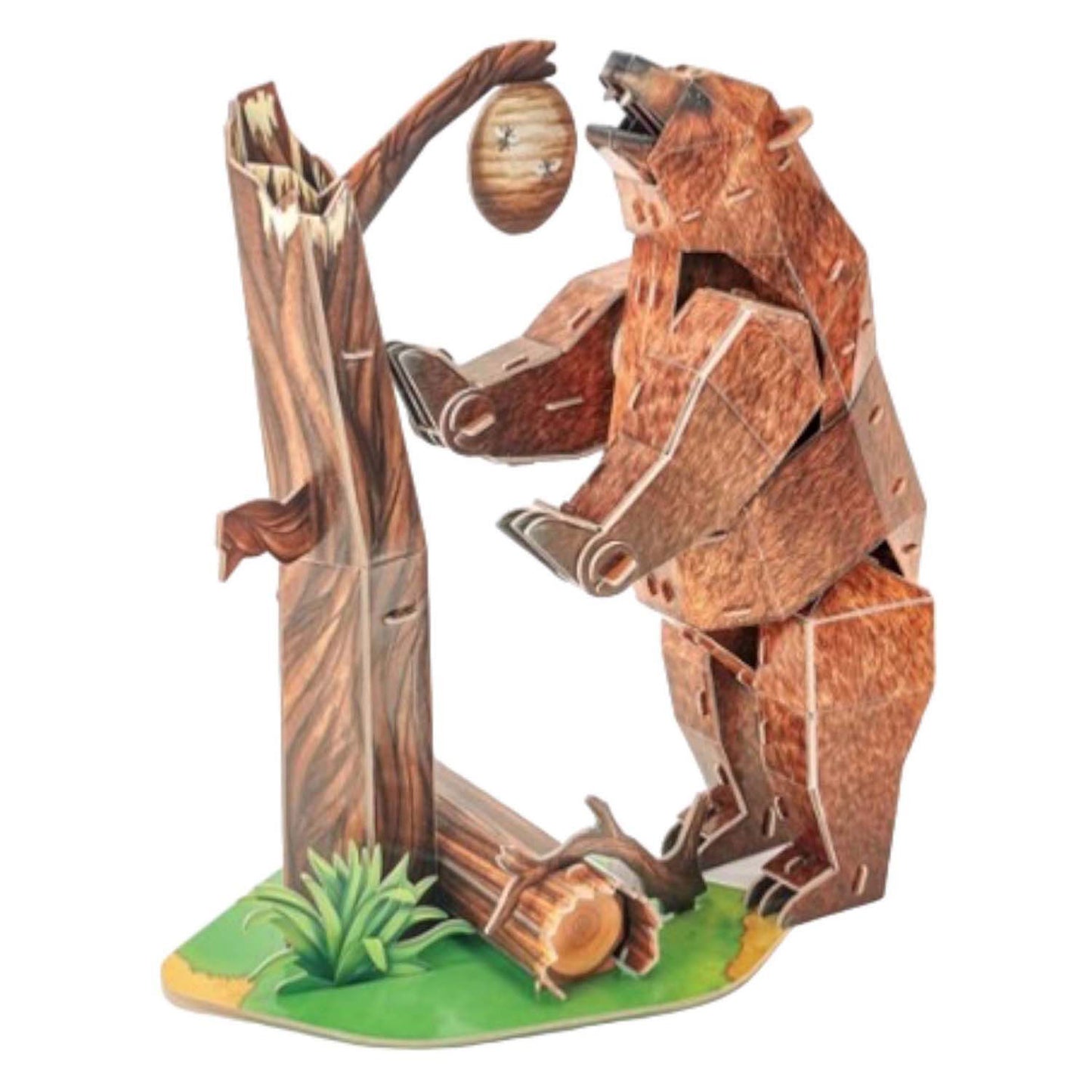 Cubic Fun 3d puzzel national geographic bruine beer