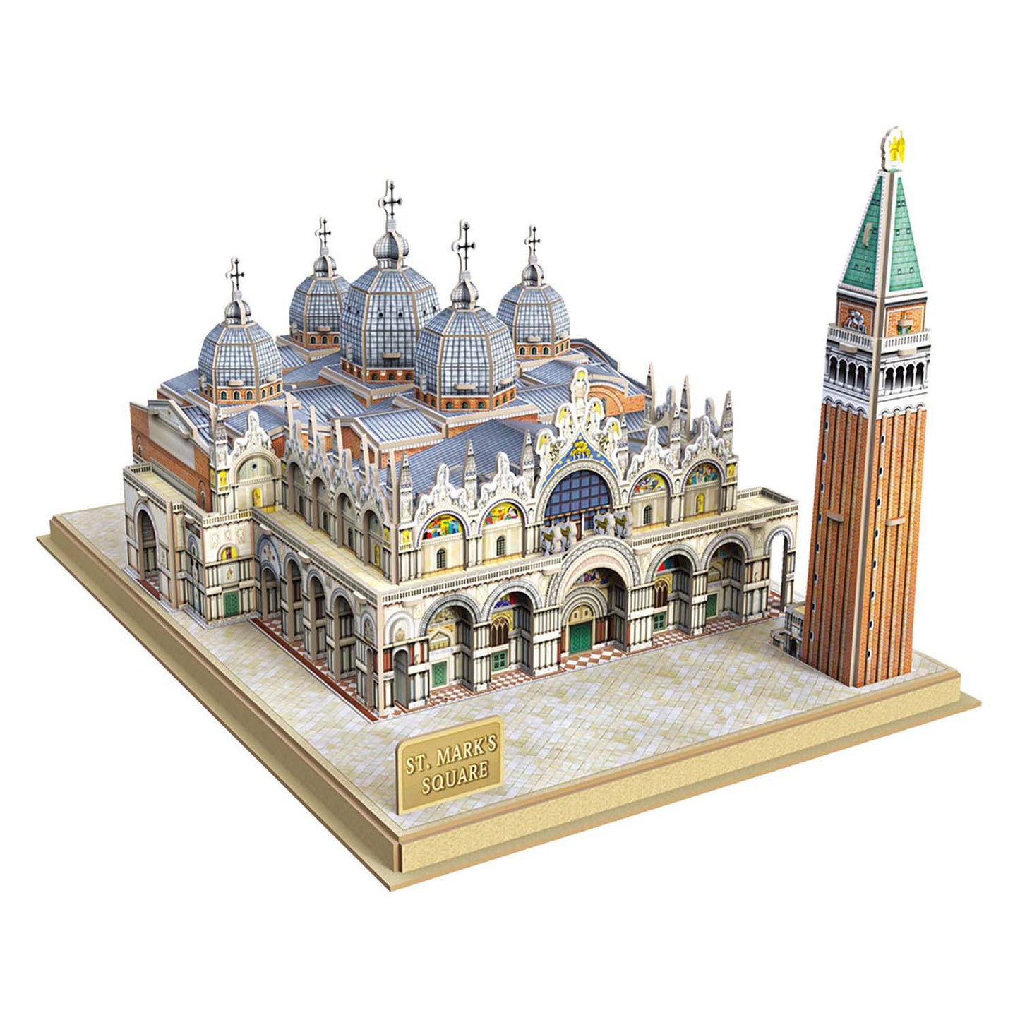 Cubic Fun 3d puzzel national geographic st. marco plein