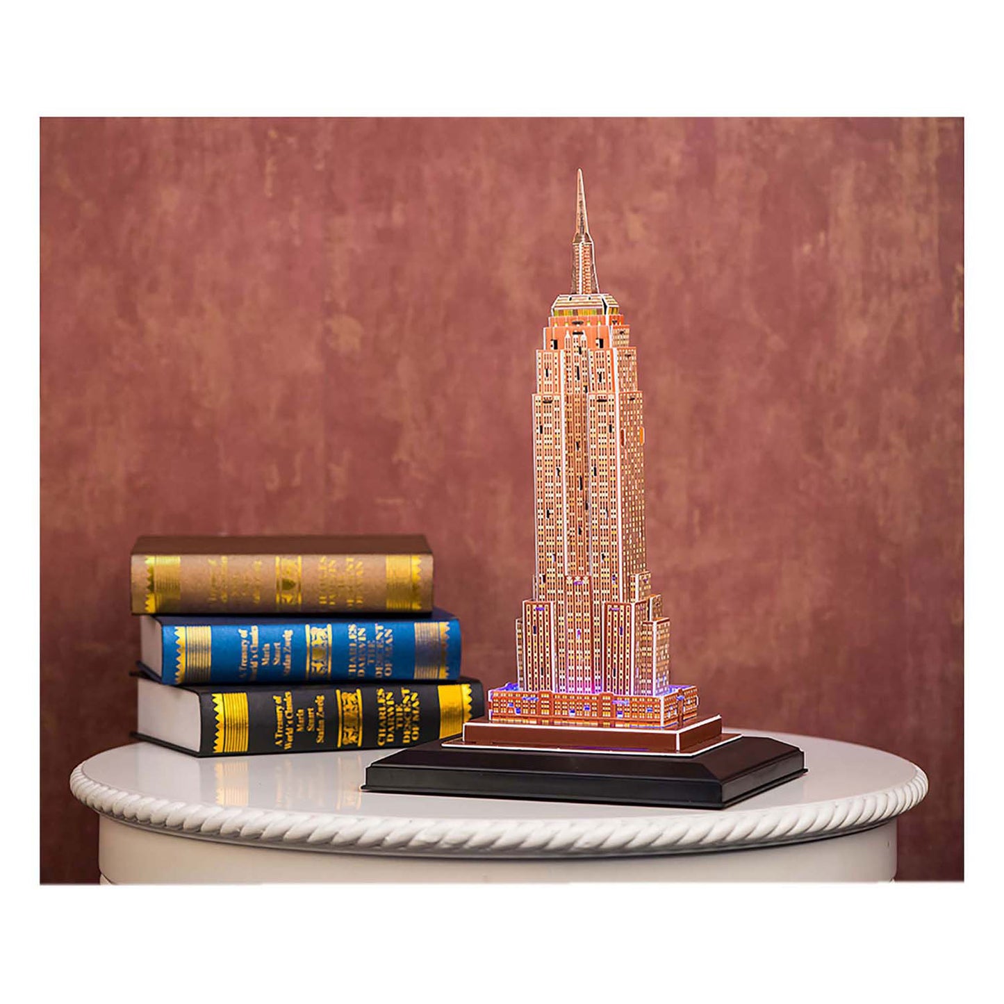 Cubic Fun 3d puzzel empire state building met led verlichting
