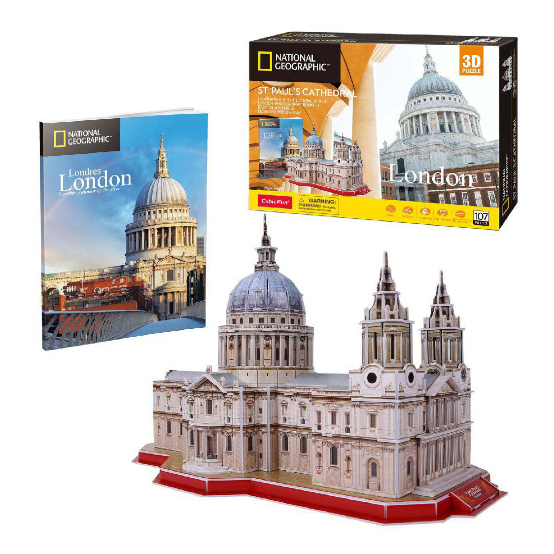 Cubic Fun 3d puzzel national geographic st. paul kathedraal