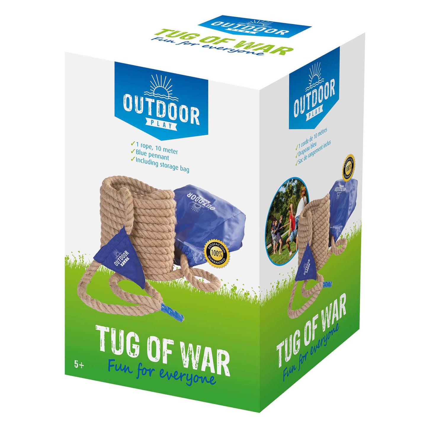 OUTDOOR PLAY touwtrekken, 10 meter