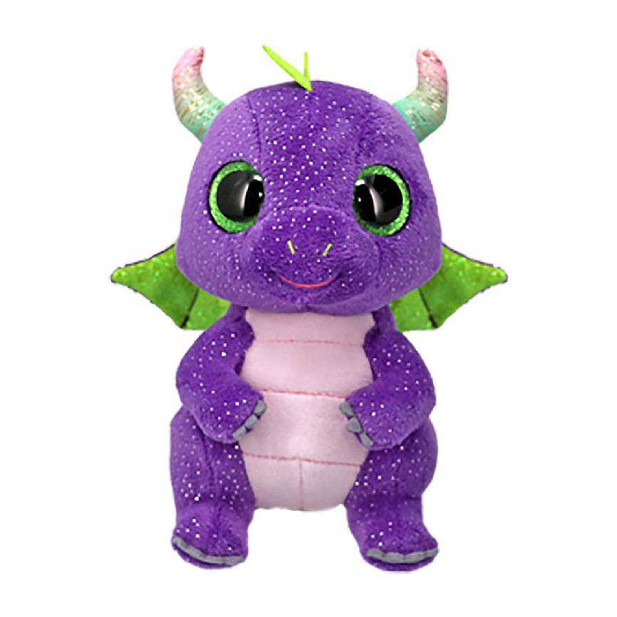 Van Der Meulen Ty beanie boo daphne purple dino, 15cm
