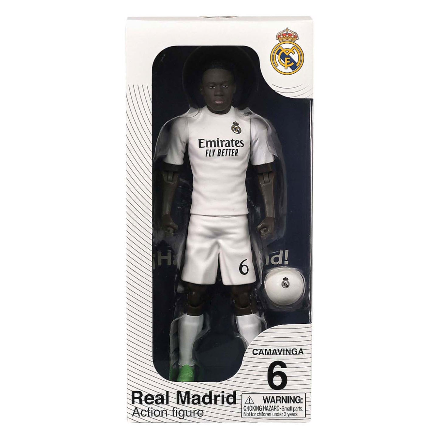 Sockers Voetbalfiguur real madrid eduardo camavinga, 20cm