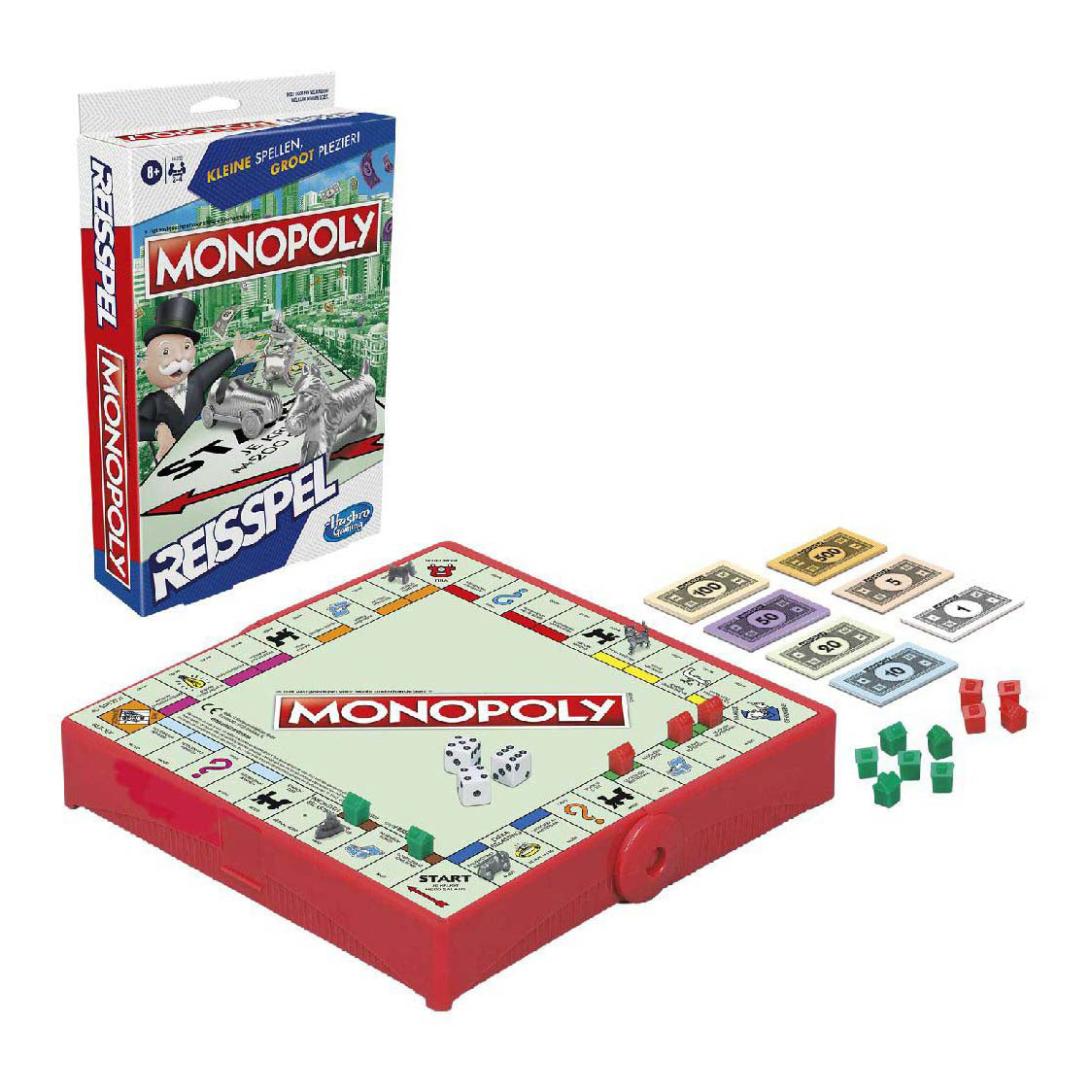 Hasbro Gaming Monopoly reisspel 2-4 spelers