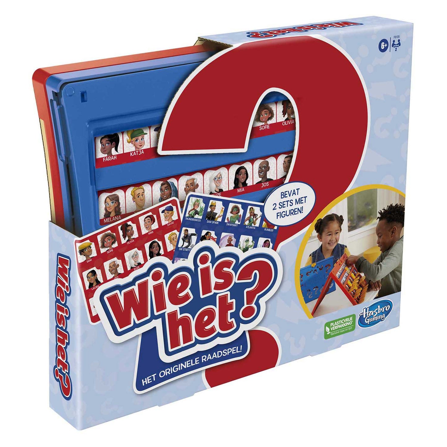 Hasbro Gaming Wie is het? spel - 2 spelers