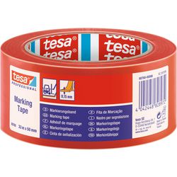 Tesa Vloermarkeringstape 60760 rood 50 mm x 33 m