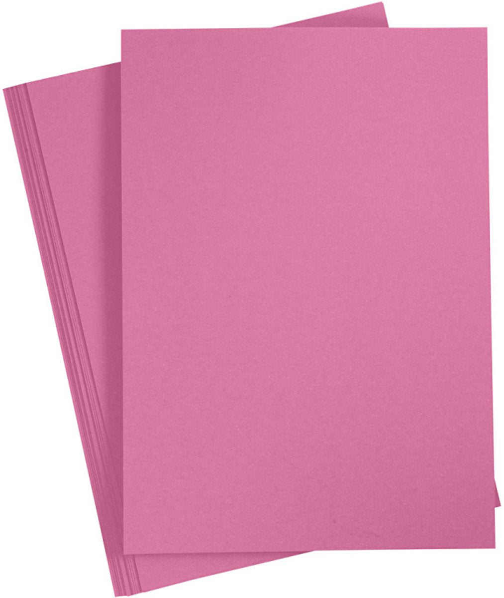 Creativ Company Papier roze a4 80gr, 20st.