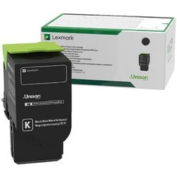 Tonercartridge Lexmark 78C2XK0 Zwart
