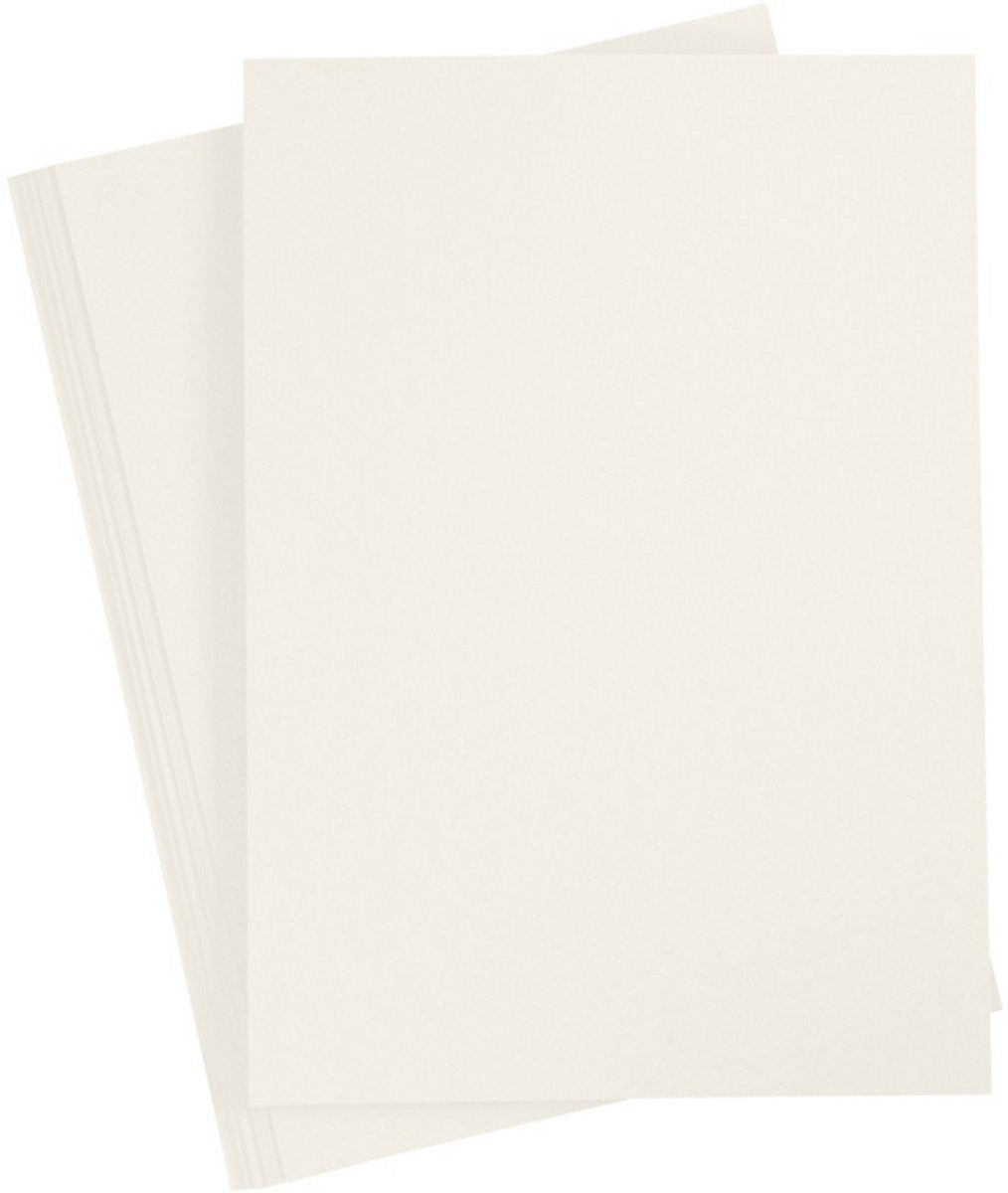 Creativ Company Karton off-white a4 220g, 10st.