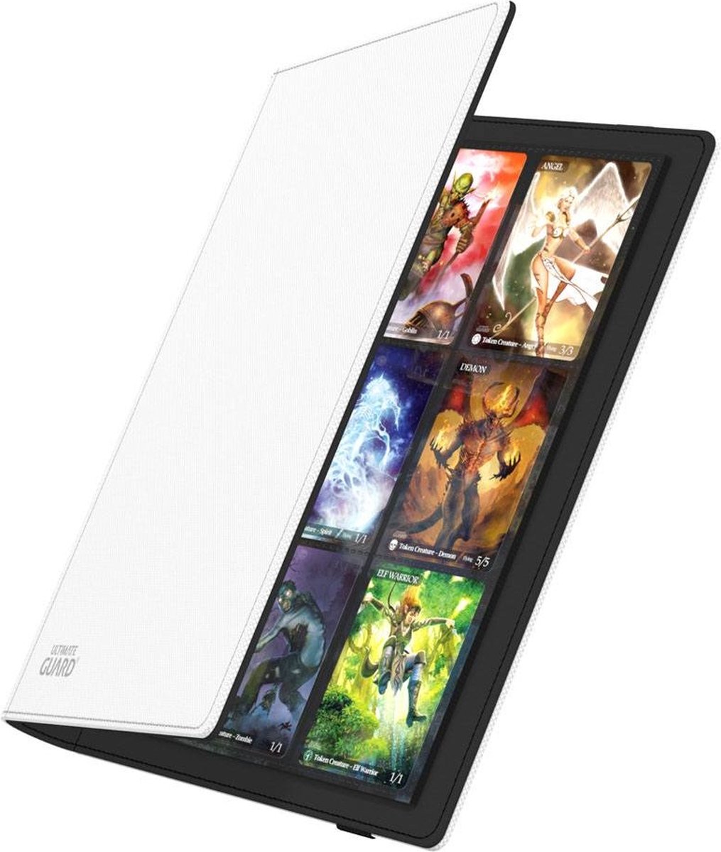 Ultimate Guard flexxfolio 360 18-pocket xenoskin - white