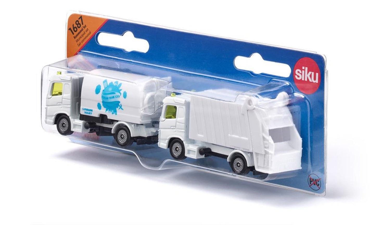 Siku veegmachine vuilniswagen 1:87