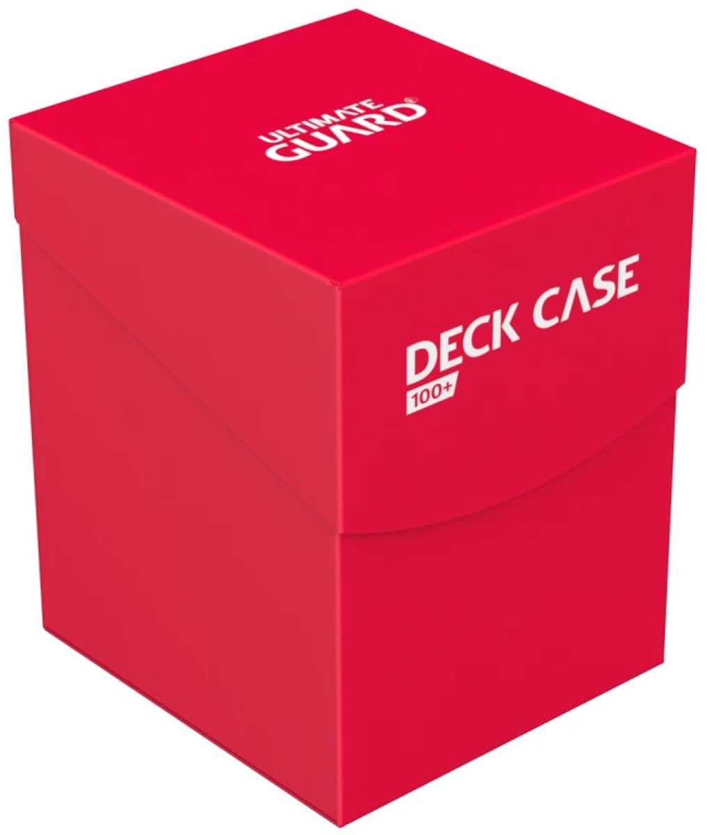 Ultimate Guard deck case 100+ - red