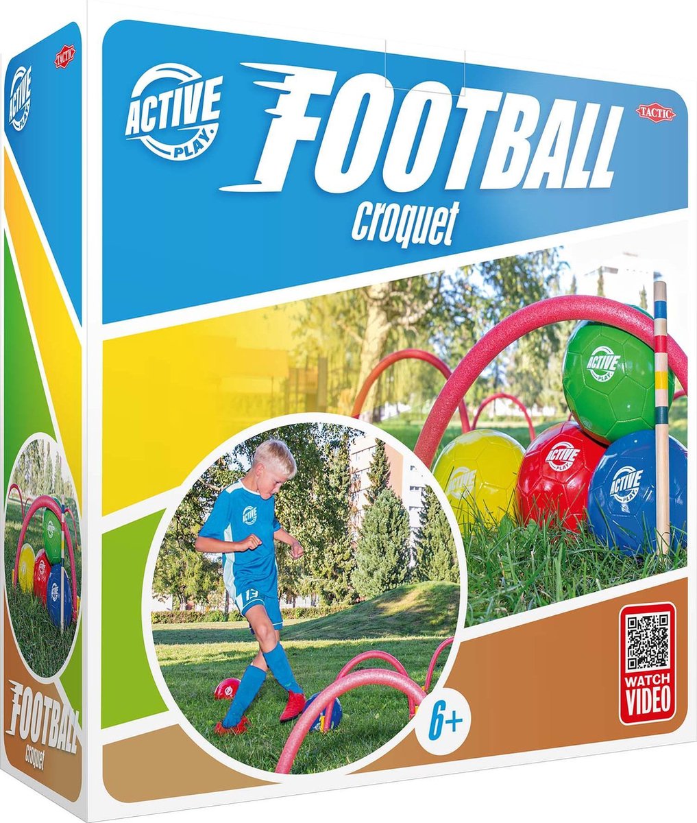 Tactic Voetbal croquet set