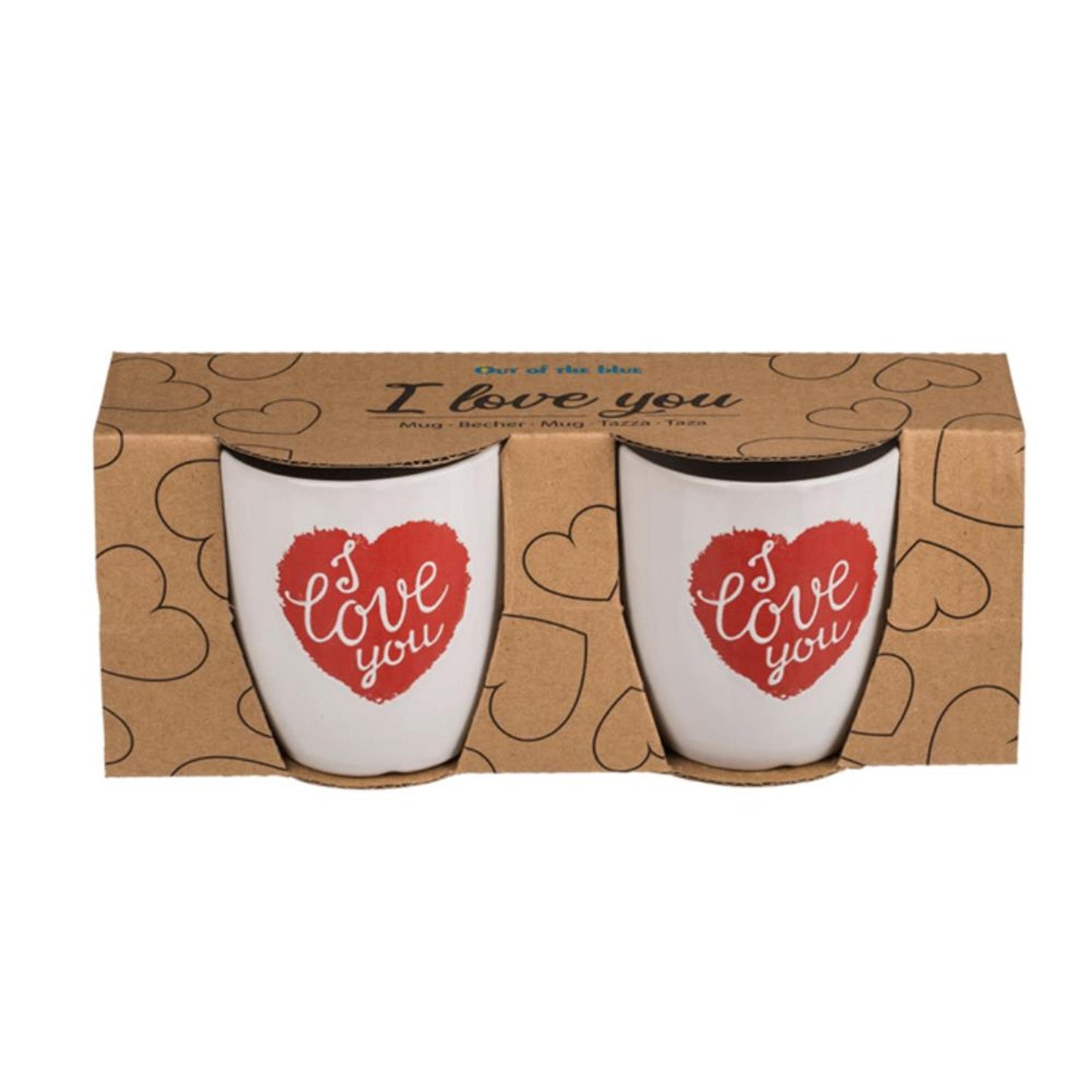 Out Of The Blue Senseomokje i love you set a 2 stuks