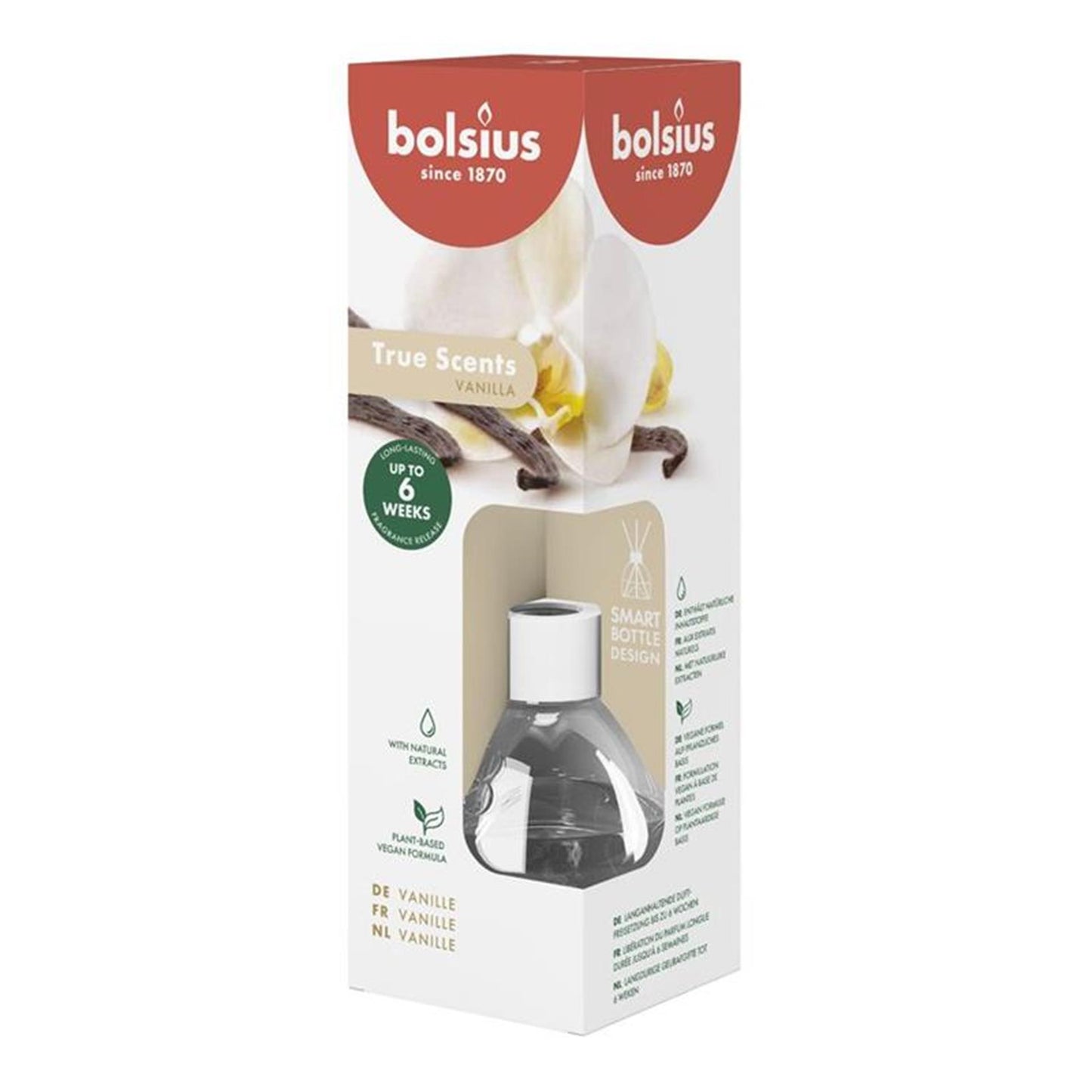 Bolsius geurstokjes 60ml vanille