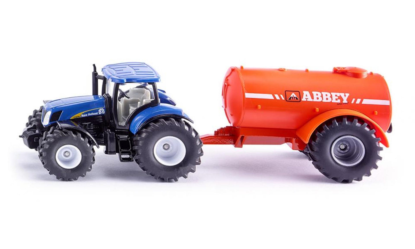 Siku tractor met vacuum tanker enkelassi