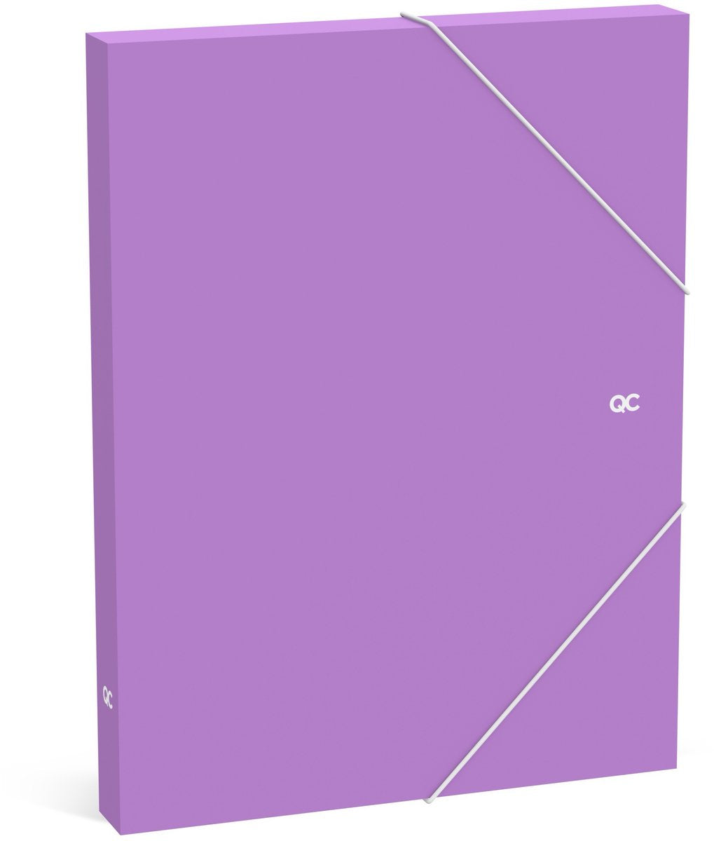 QC COLOUR documenten box - orchid purple
