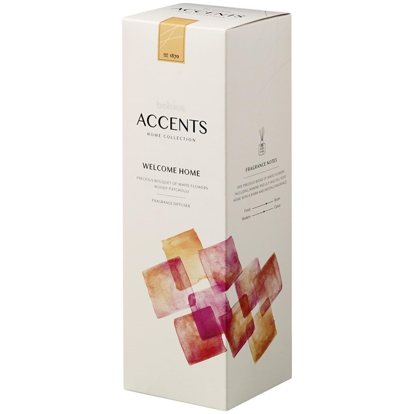 Bolsius geurstokjes welcome home 100ml
