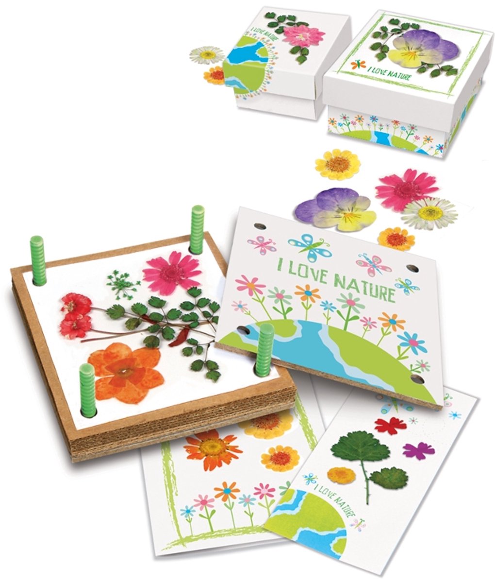 4M - knutselbox: bloemenpers