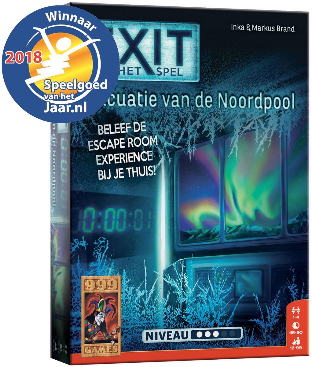 999Games 999 games exit - evacuatie van de noordpool