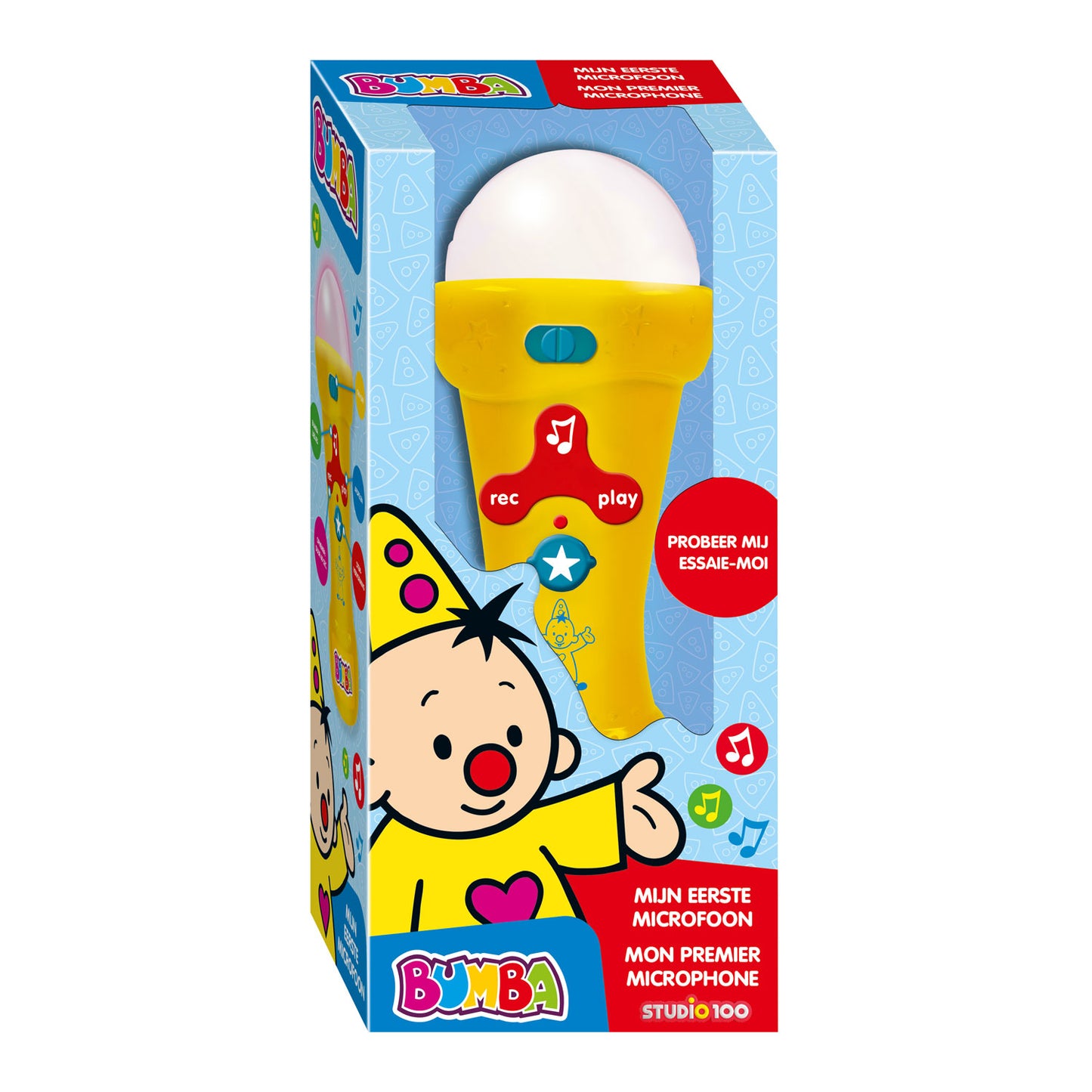 Bumba mijn eerste microfoon