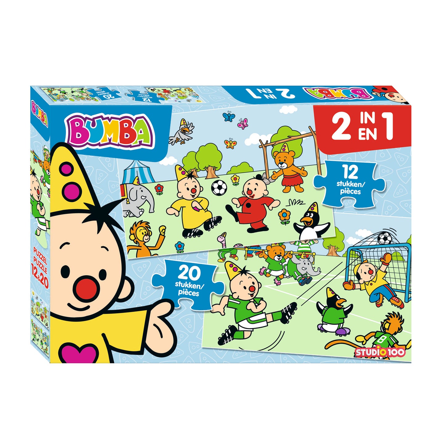 Studio 100 Bumba puzzel voetbal
