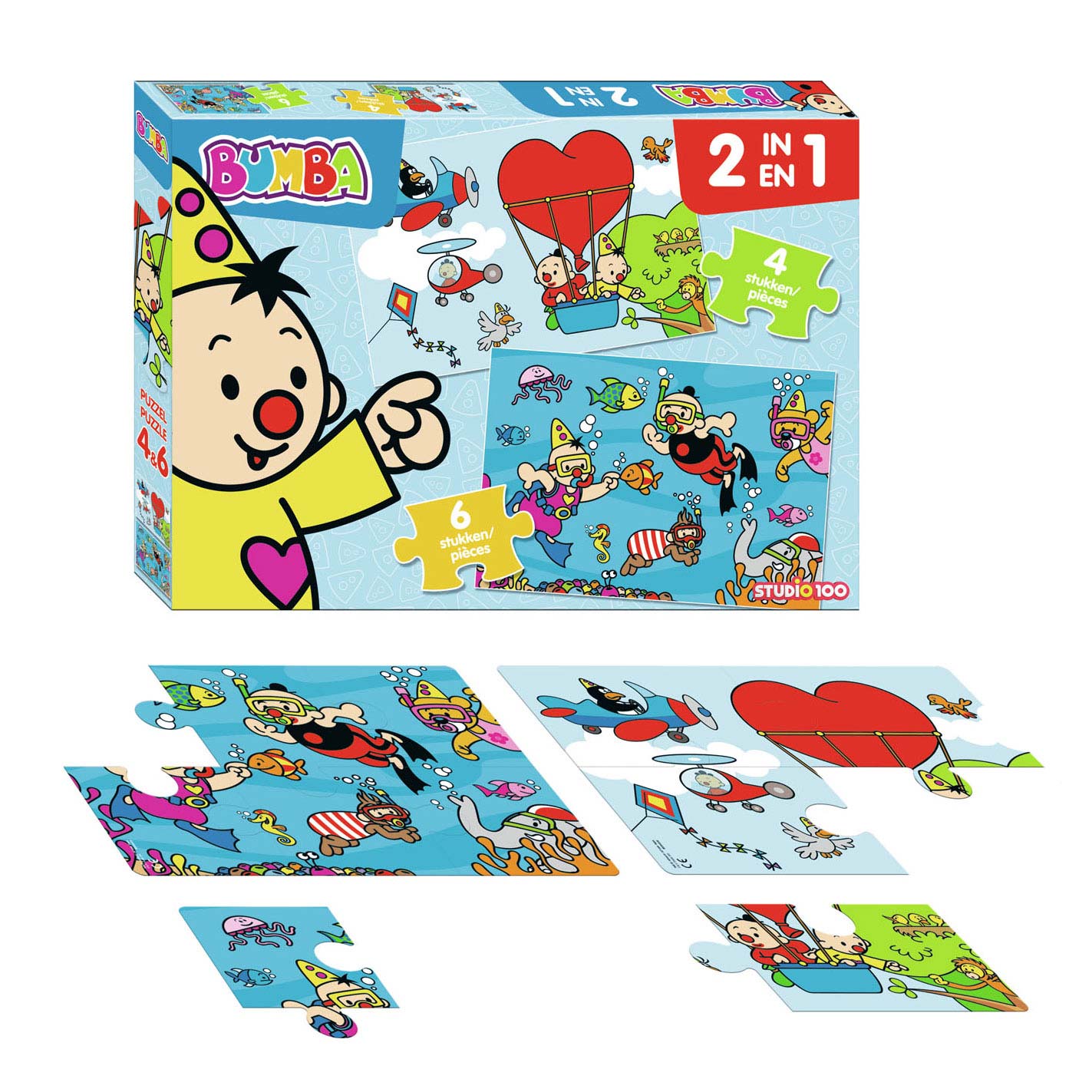 Studio 100 Bumba 2in1 puzzel