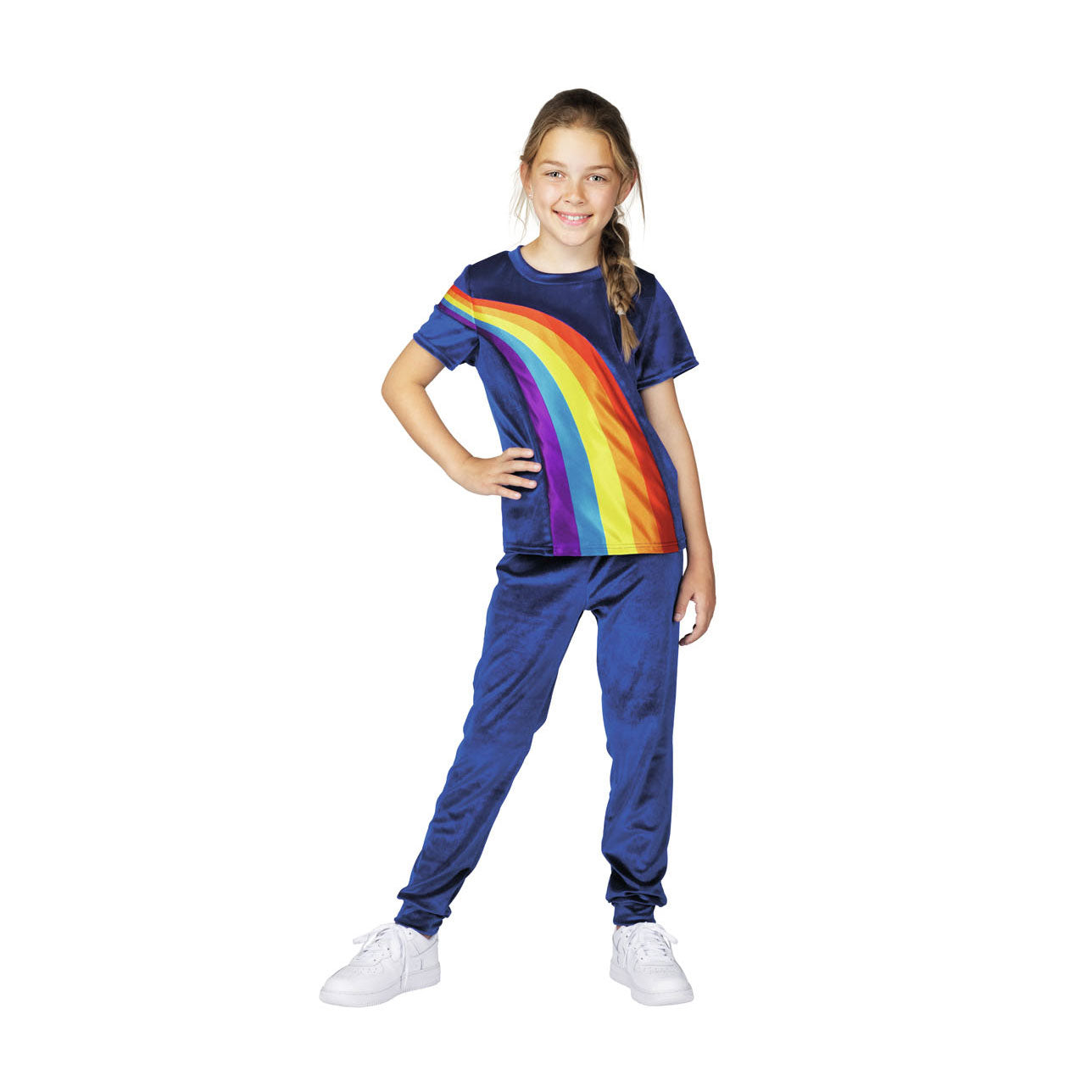 Studio 100 K3 verkleedpak regenboog - 6-8 jaar