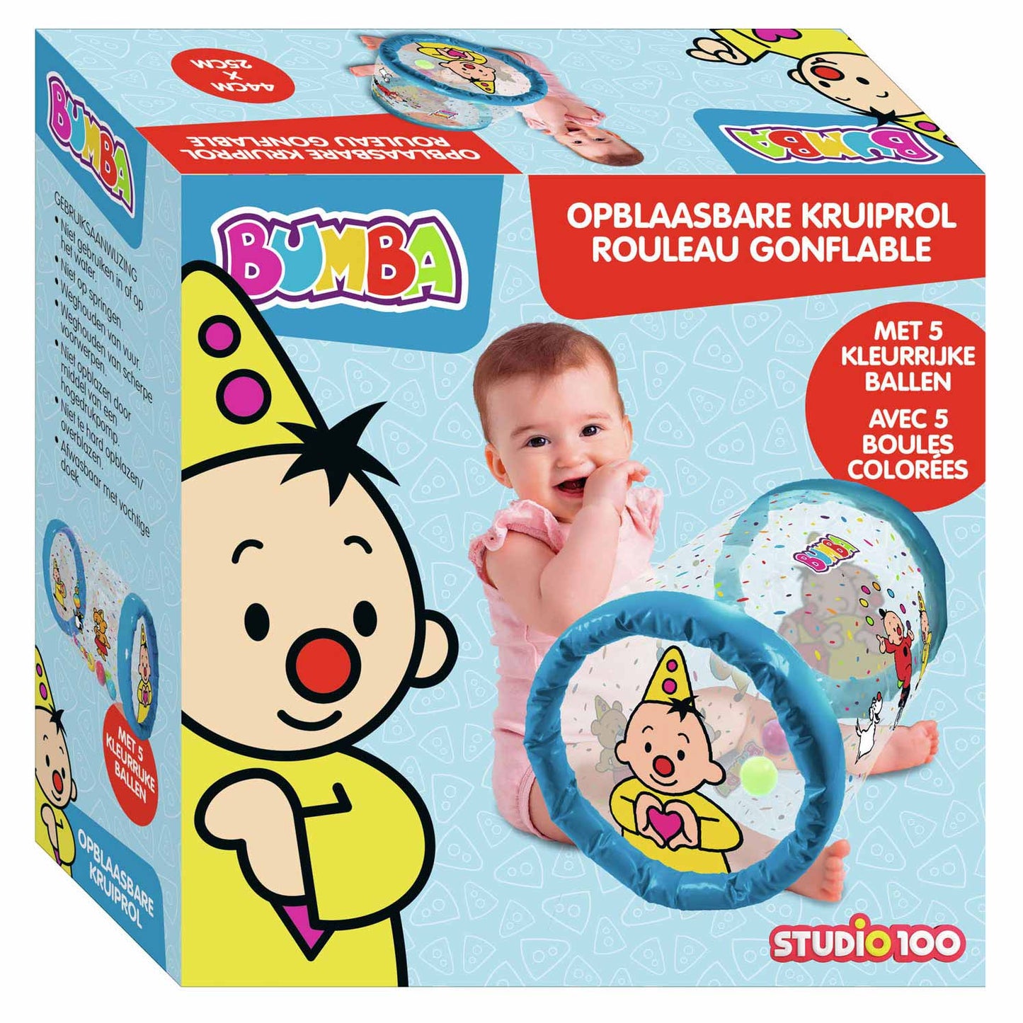 Bumba opblaasbare kruiprol confetti