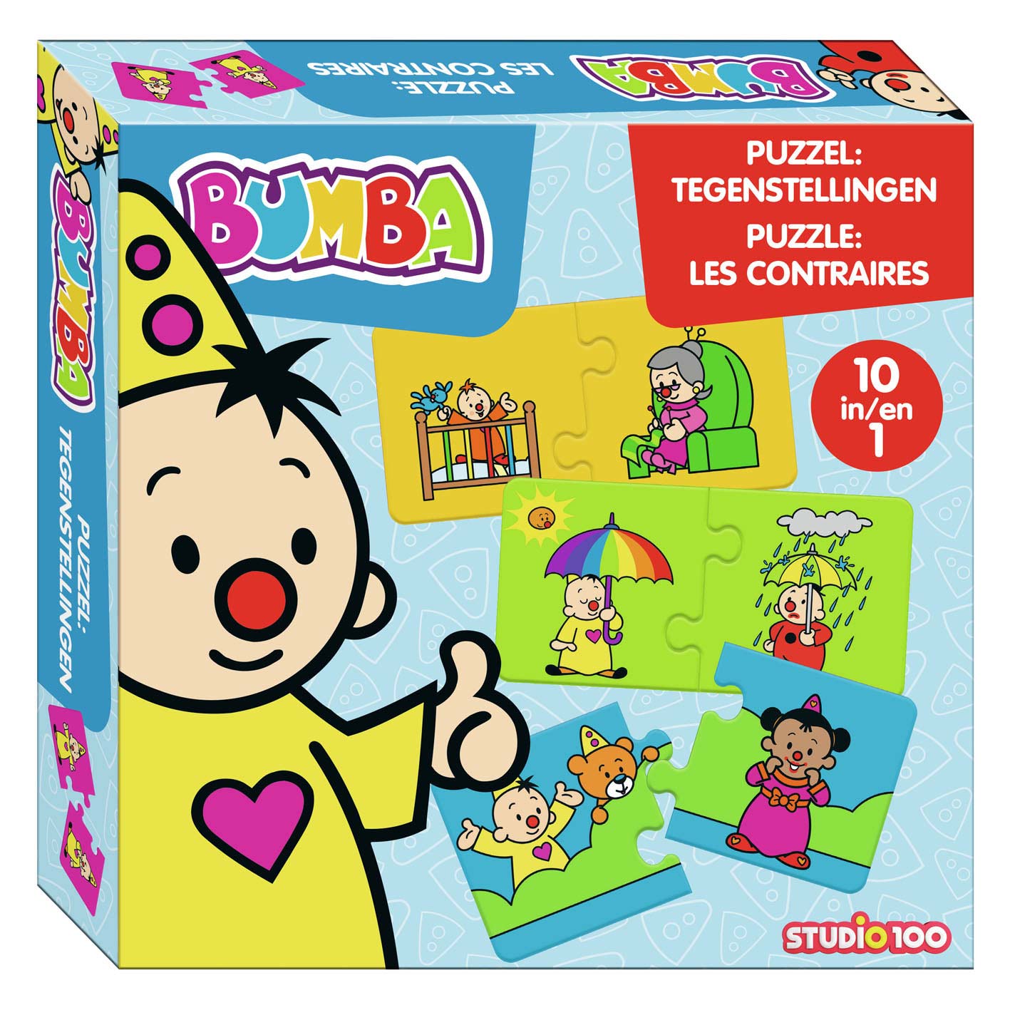 Studio 100 Bumba puzzel 10in1