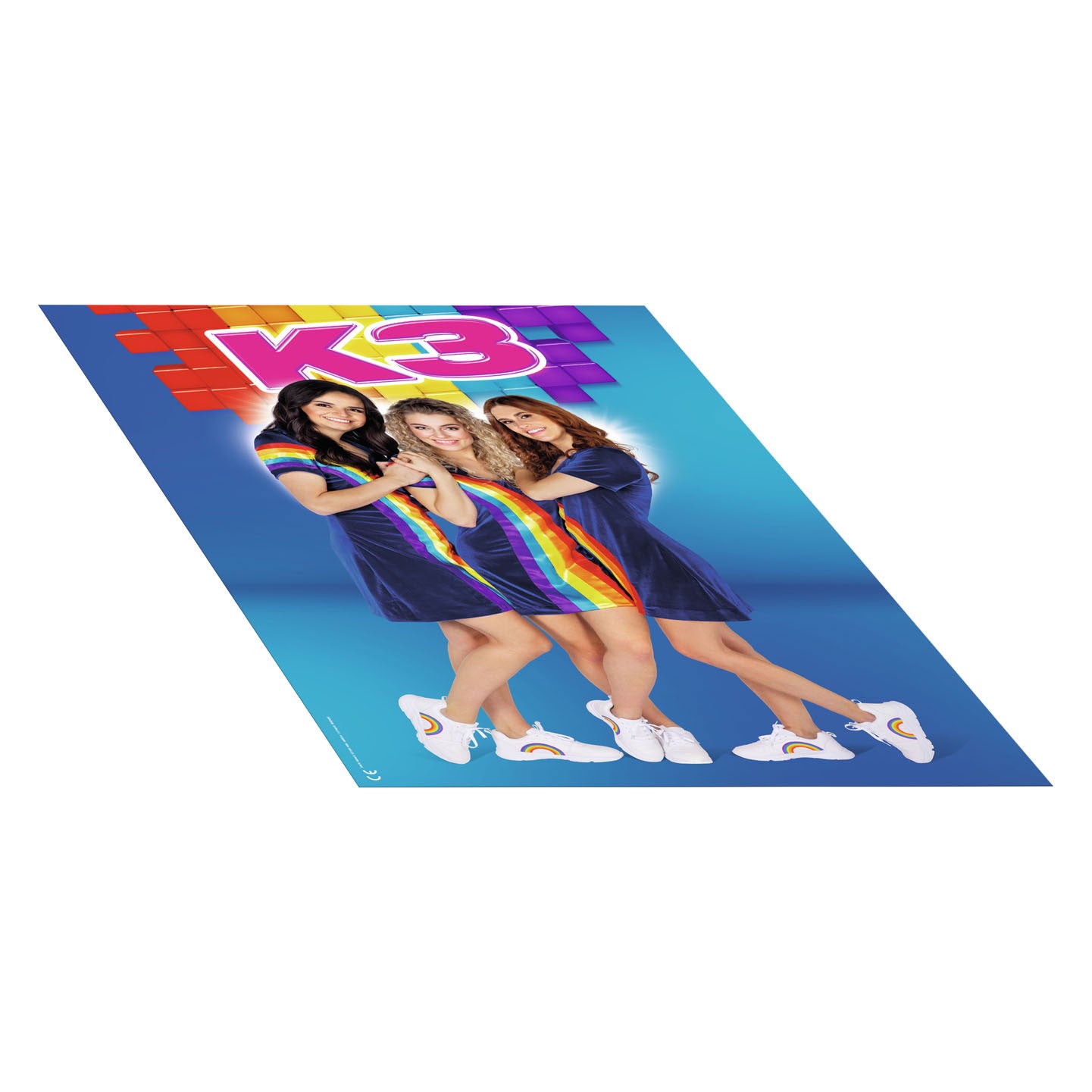 K3 puzzel met poster, 104st.
