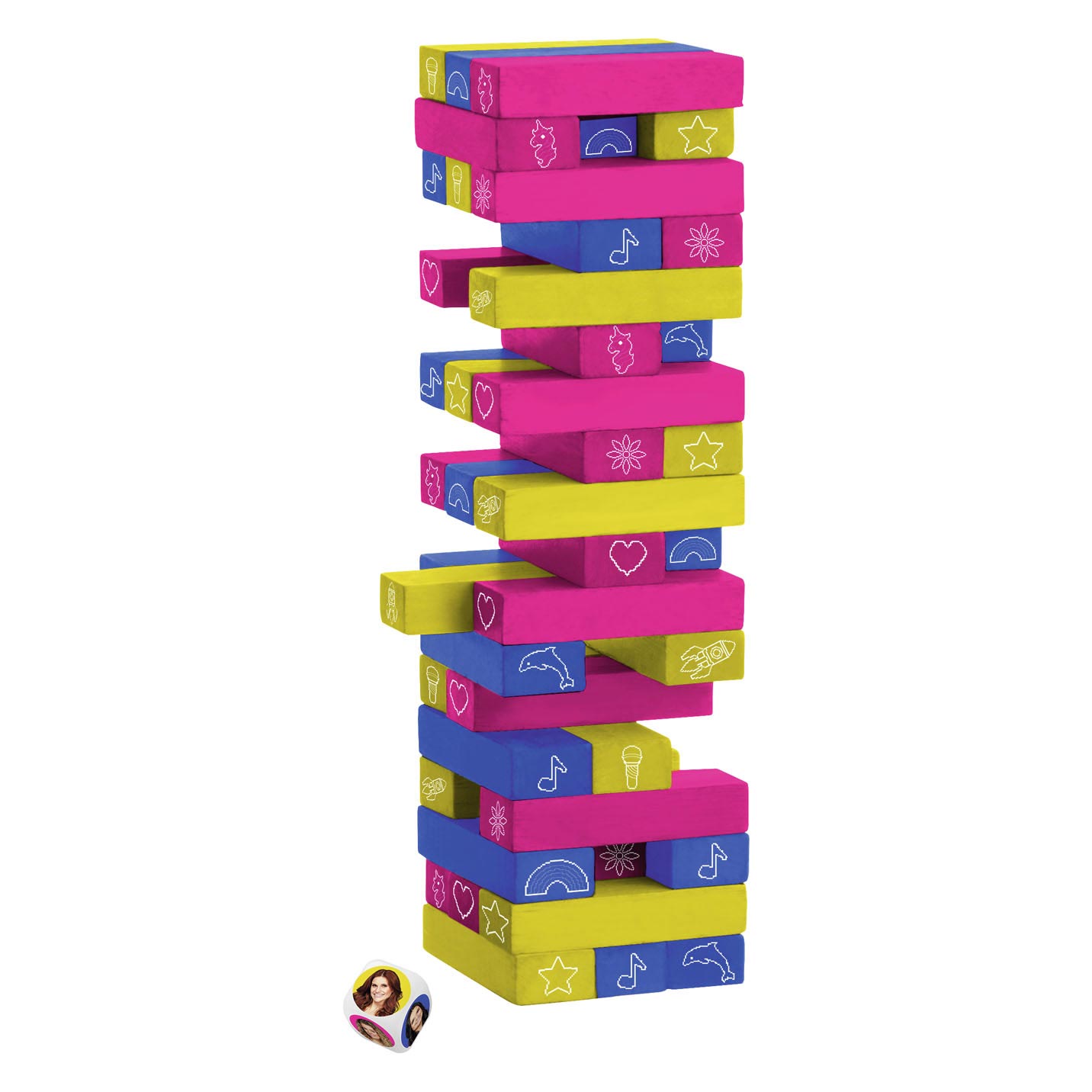 K3 Regenboogtoren stapel en balansspel
