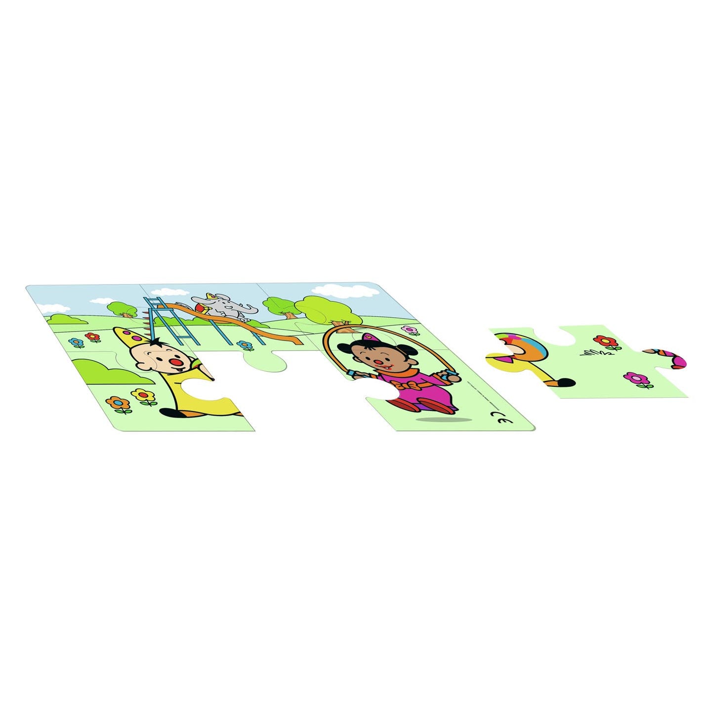 Bumba puzzel - de speeltuin, 6st.