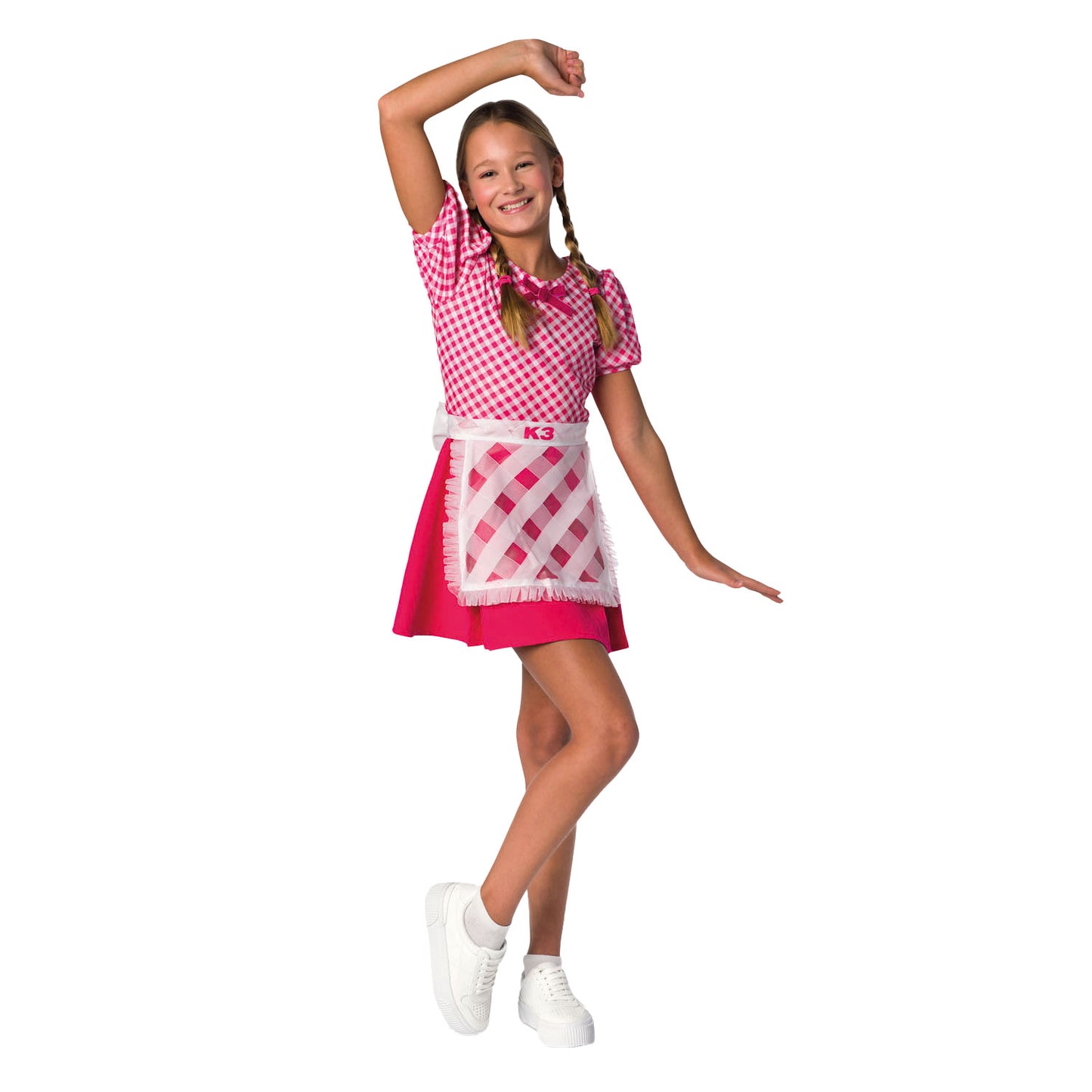 K3 verkleedjurk - 3 biggetjes, 3-5 jaar