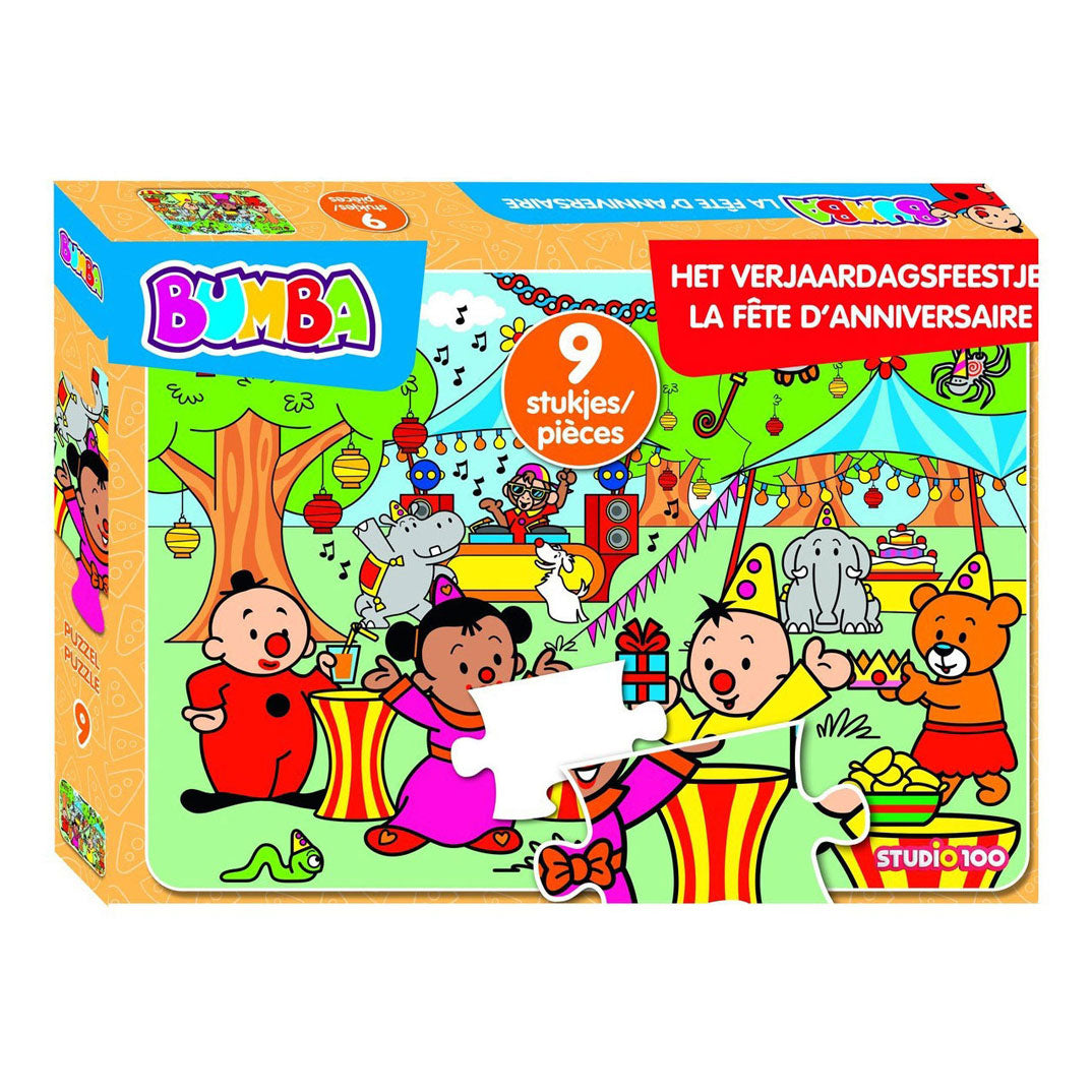 Bumba legpuzzel het verjaardagsfeestje, 9st.