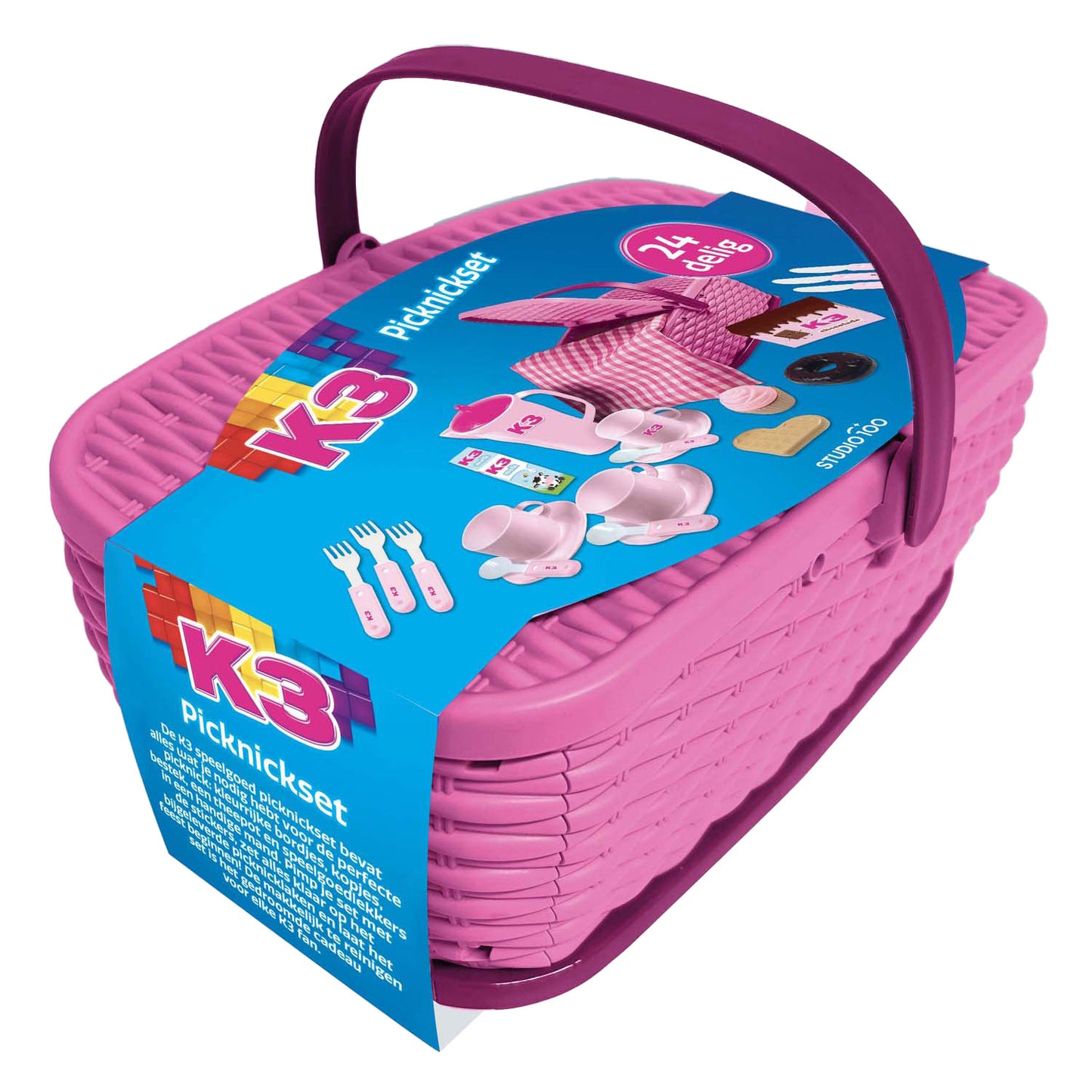 K3 picknickset - 24dlg.