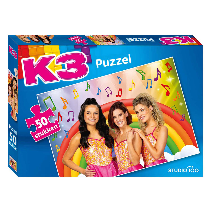 K3 puzzel - zeemeerminjurk, 50st.