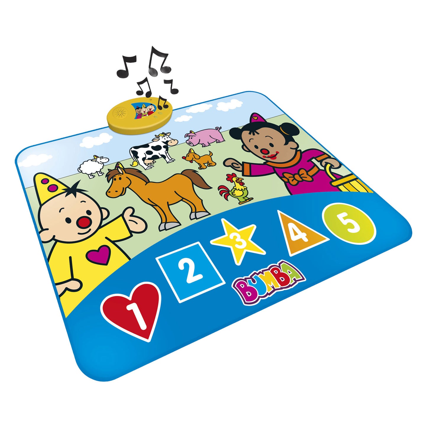 Studio 100 Bumba interactieve speelmat - dieren