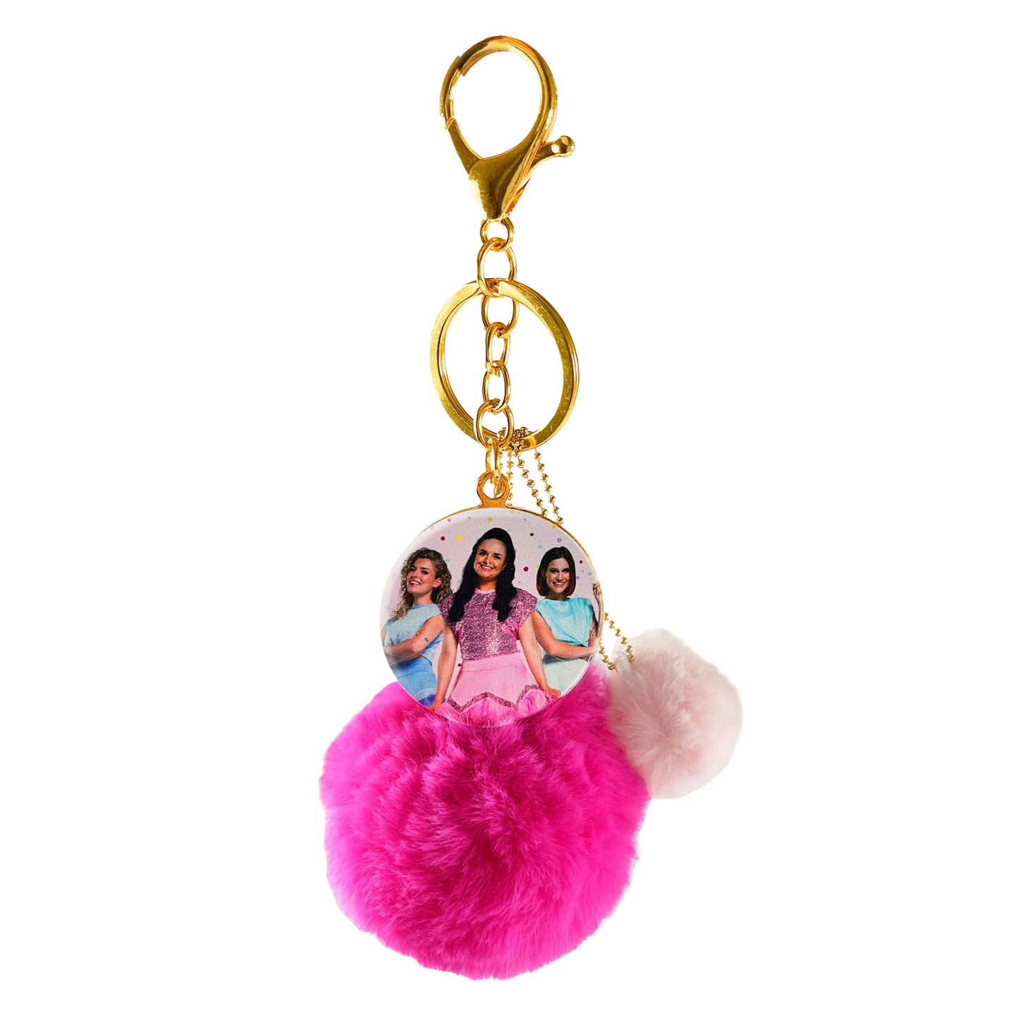 Studio 100 K3 sleutelhanger met pom-pom