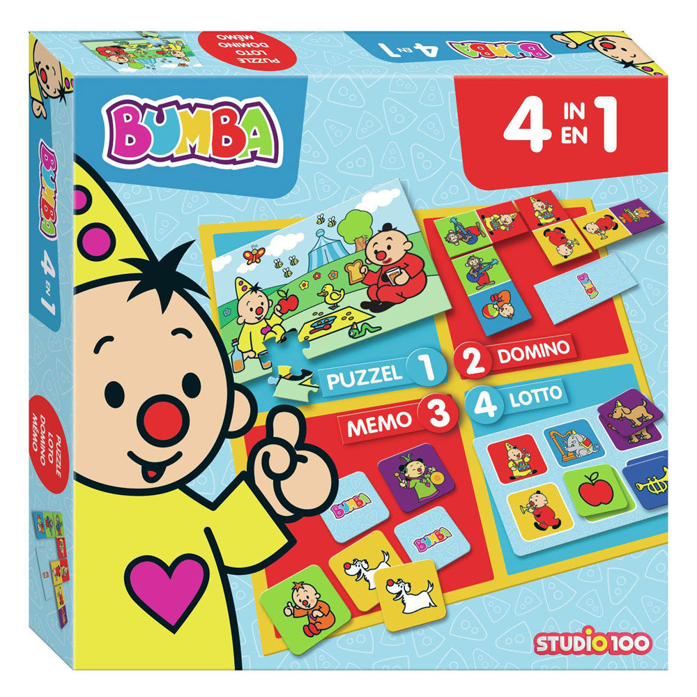 Studio 100 Bumba spel - 4-in-1