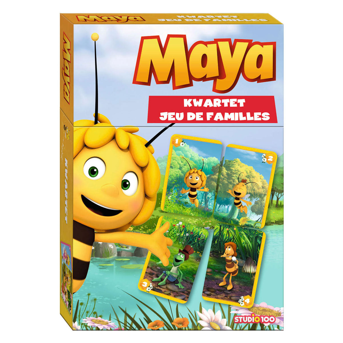 Studio 100 Maya spel - kwartet