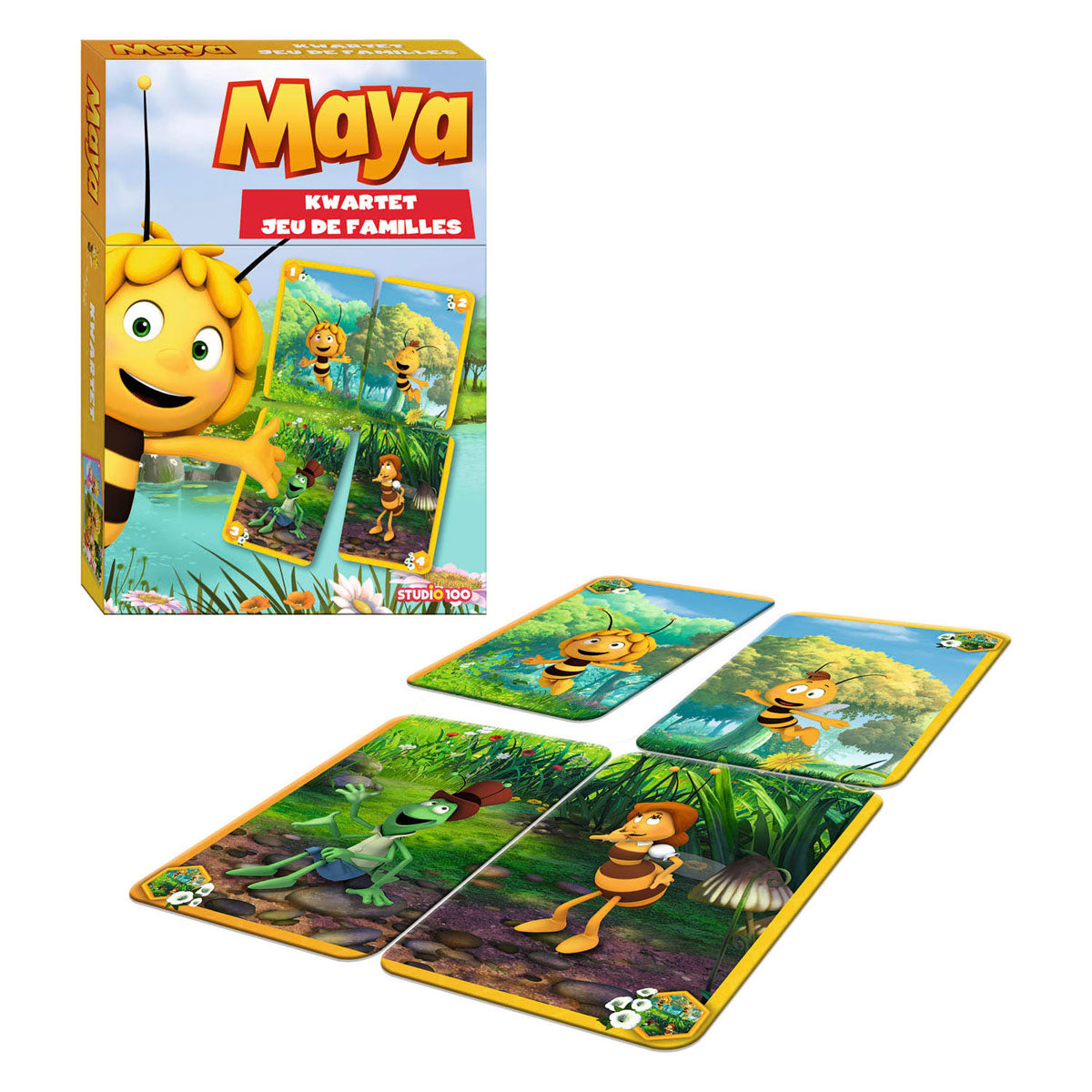 Studio 100 Maya spel - kwartet