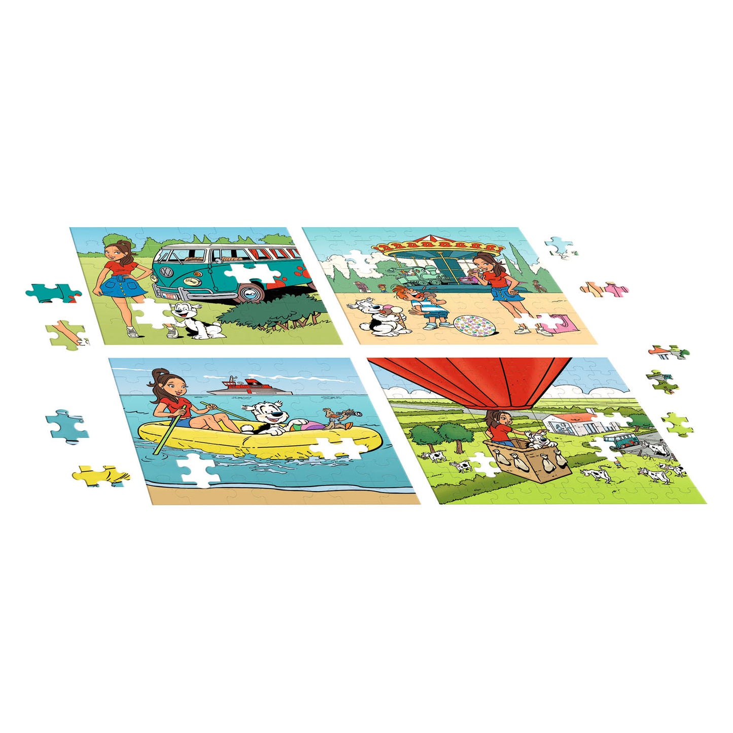 Studio 100 Samson marie puzzel - 4 in 1