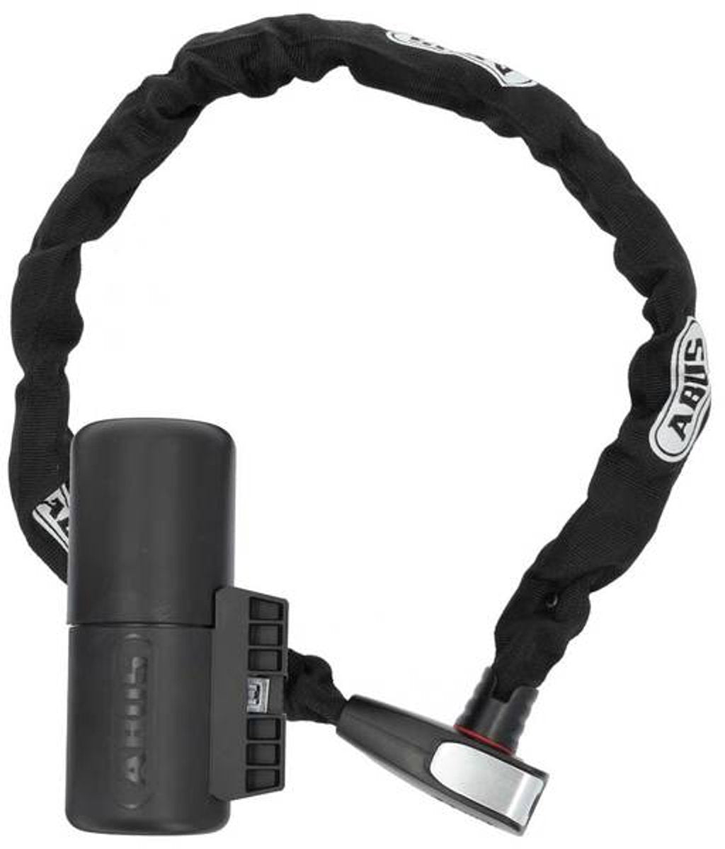 ABUS kettingslot catena 6806k qst – fietsslot met houder – -security level 6 – 6 mm dik – 85 cm lang – zwart