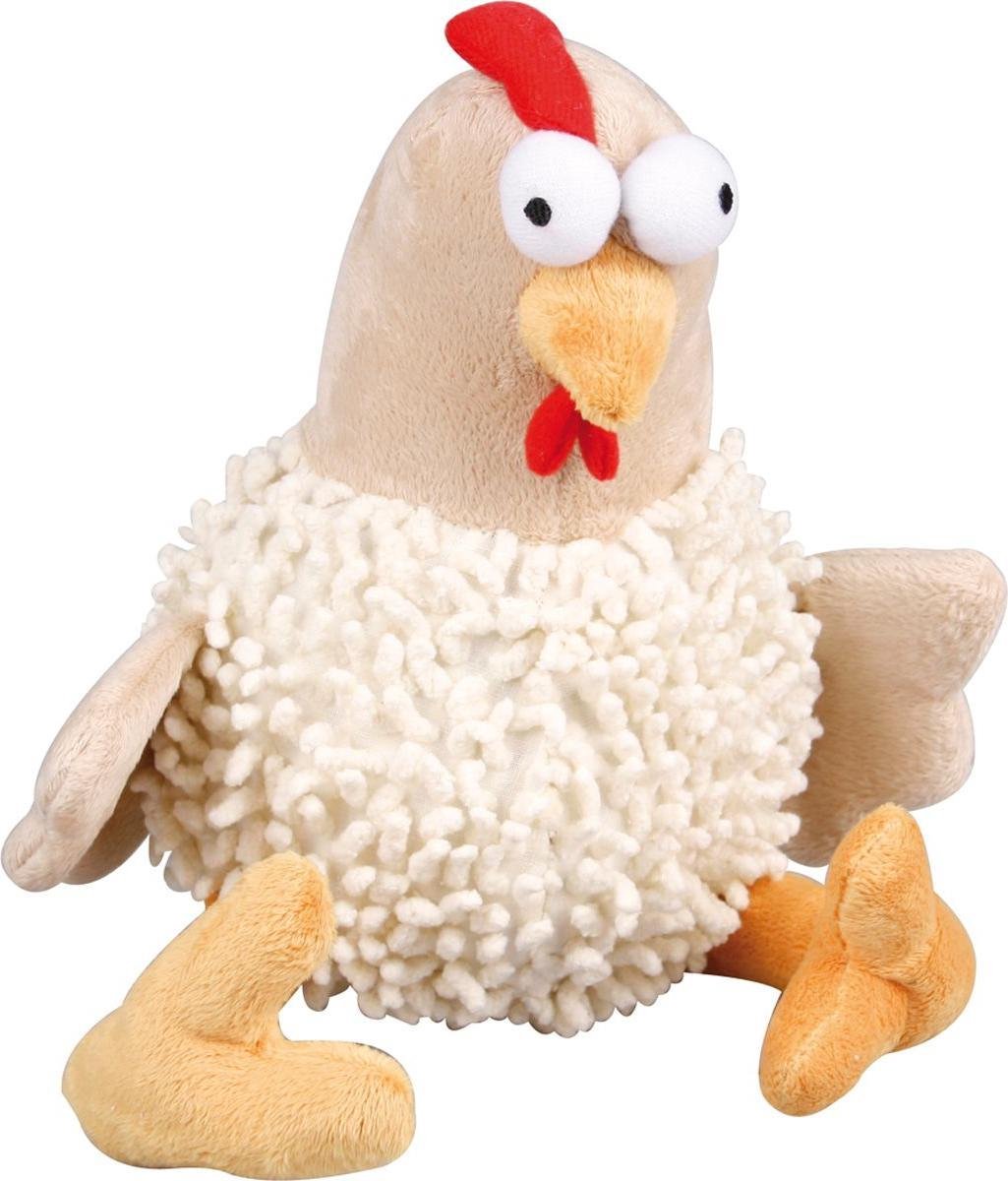 Flamingo Pluche kip groot 30cm