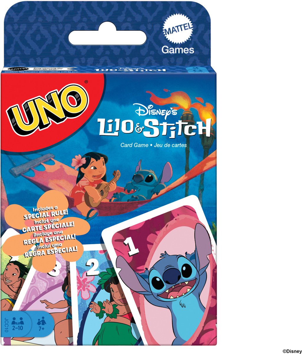 Mattel Games uno lilo stitch kaartspel