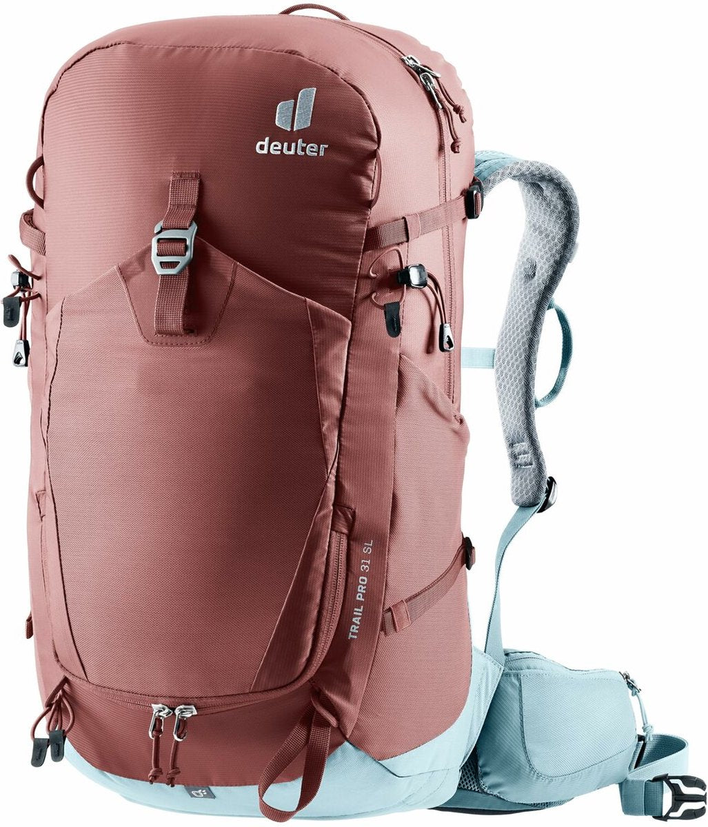 Merkloos Sans Marque Wandelrugzak deuter trail pro bruin 31 l