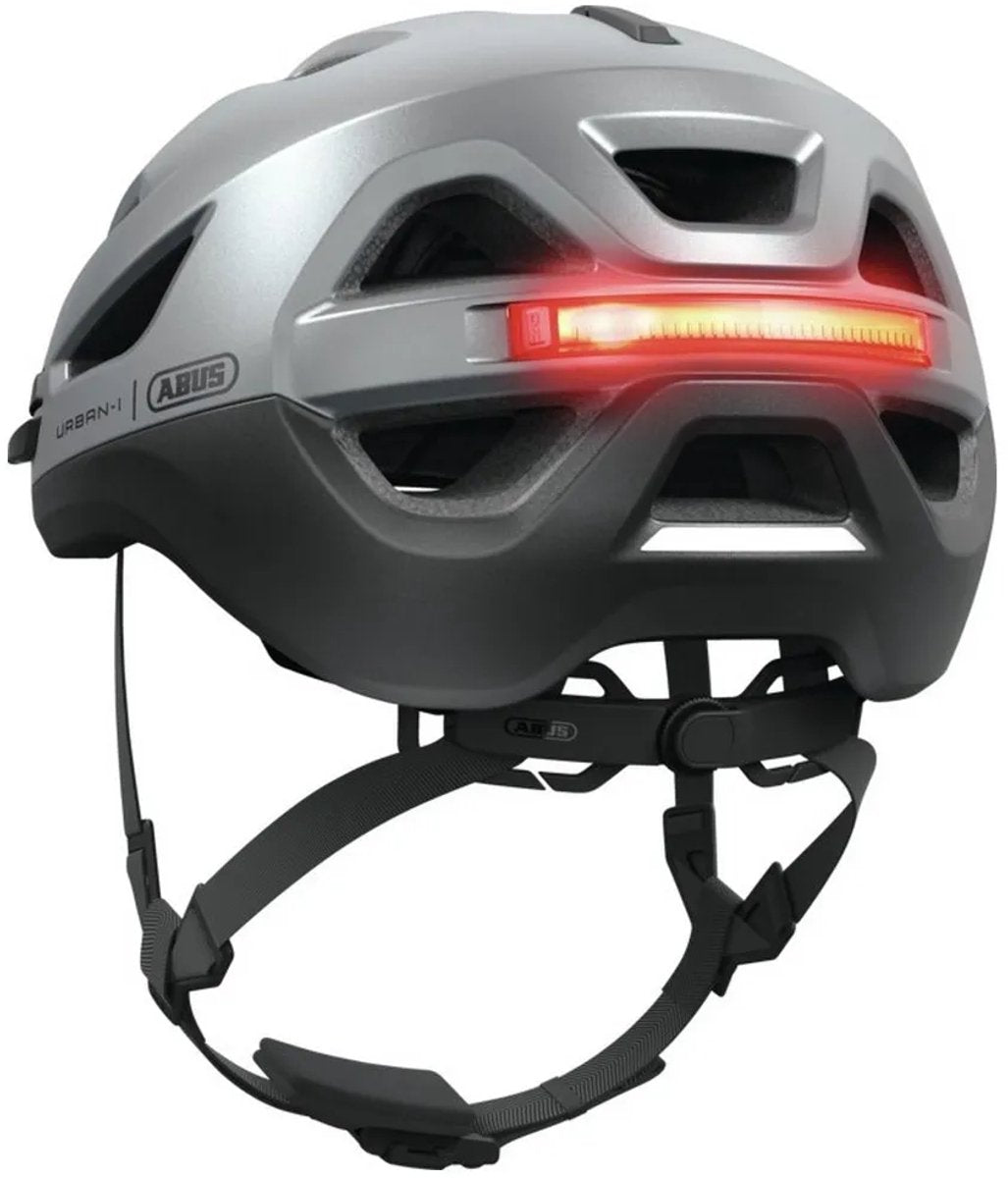 ABUS helm urban-i 4.0 ace graphite silver m 54-58cm
