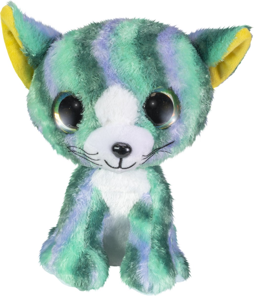 Lumo Stars knuffel - kat clover, 24cm