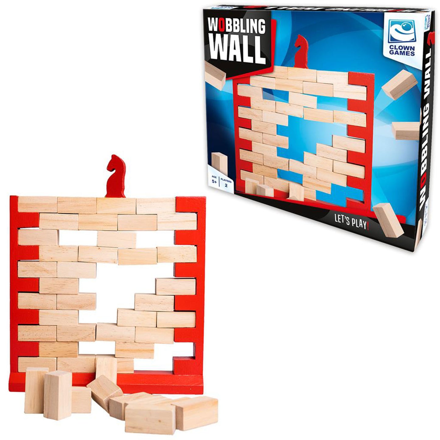 Clown Games wobbling wall